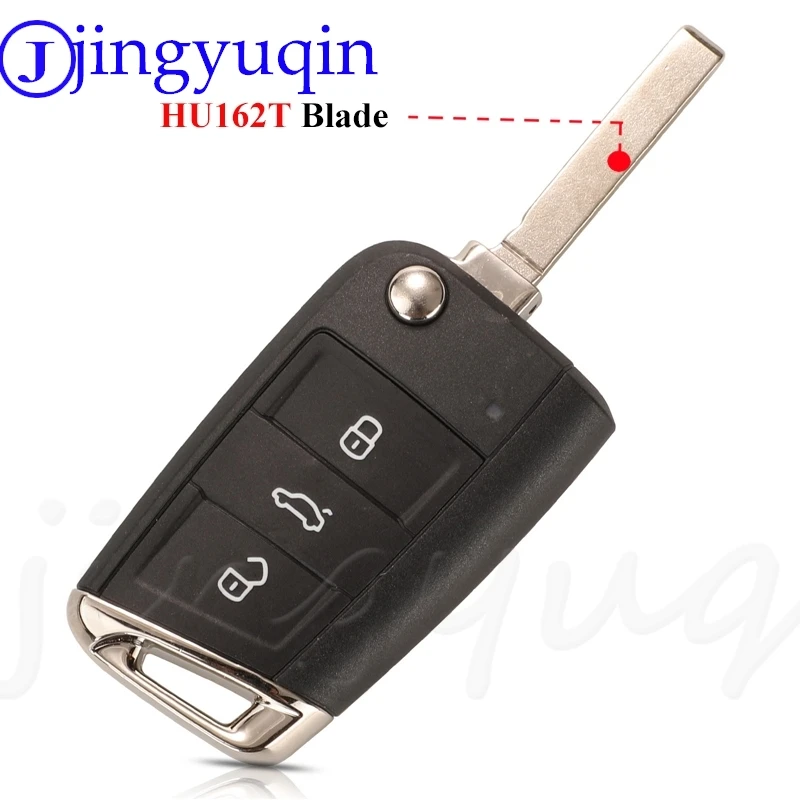 Jingyuqin chiave per auto a distanza 434MHz MQB48 per VW Seat Leon Ateca Golf7 MK7 Touran Polo Tiguan Skoda Octavia muslimb 6 v0959752