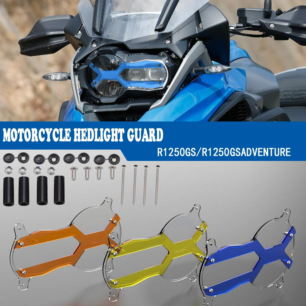 

For BMW R1250GS R 1250 GS Adventure Adv R 1250GS ADV 2021 2022 2023 GS1250 GSA1250 Motorcycle Headlight Guard Protector Cover