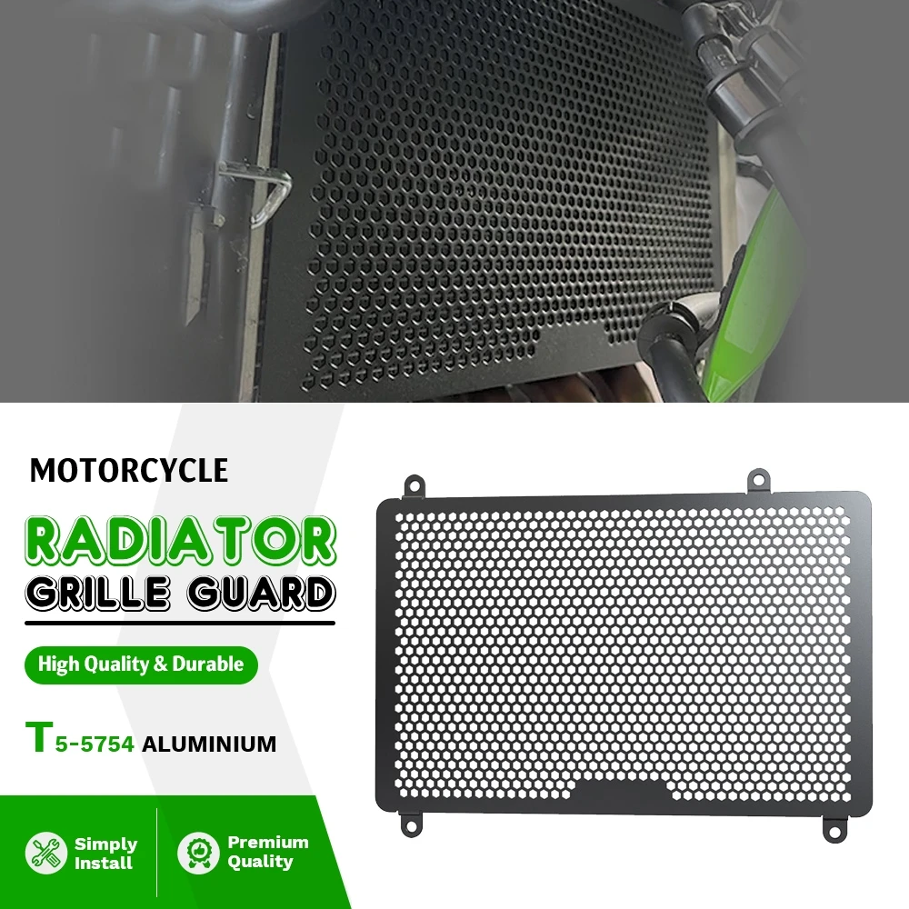 

For KAWASAKI ZX-4R ZX-4RR ZX4RR ZX4R SE ZX 4RR 2023 2024 Motorcycle Accessories Aluminium Radiator Grille Guard Protector Cover