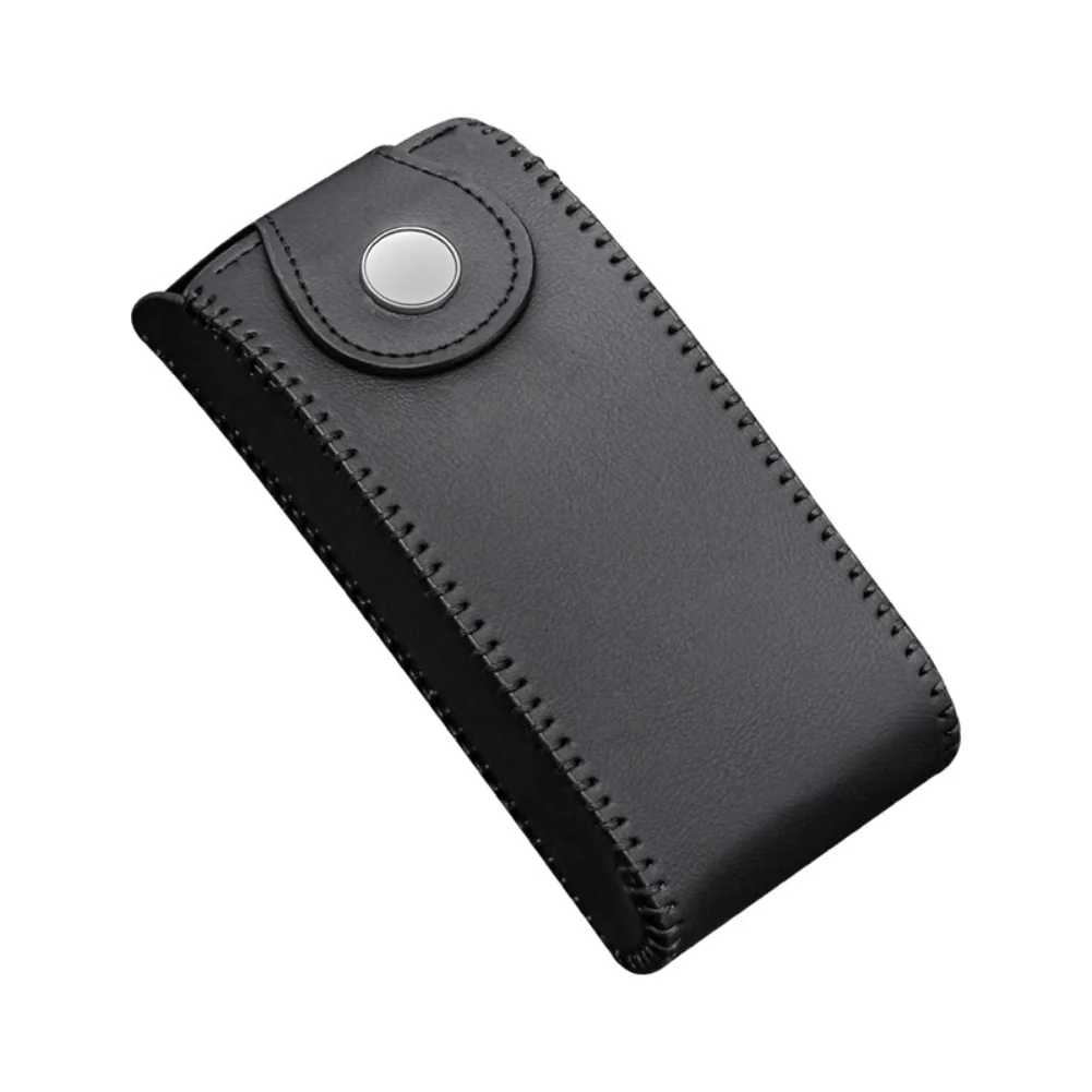 

PU Leather Holder Car Glasses Storage Car Organization Elegant Interior Everyday Use Multiple Slots Scratch Protection For Car