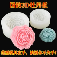 Molde de Silicona de Rosa para Velas y Mousse