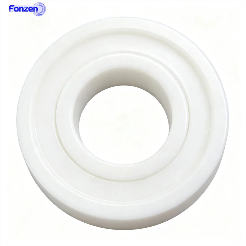 Full Ceramic Bearing 608/6000 Series 2RS Sealed ID 8-45mm Zirconia Corrosion-Resistant Non-Magnetic Insulated Bearing