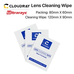 Ultrarayc Lens Cleaning Wipes for 10.6um CO2 and 1064nm Fiber Laser Lenses mirror 10 Pcs Pack