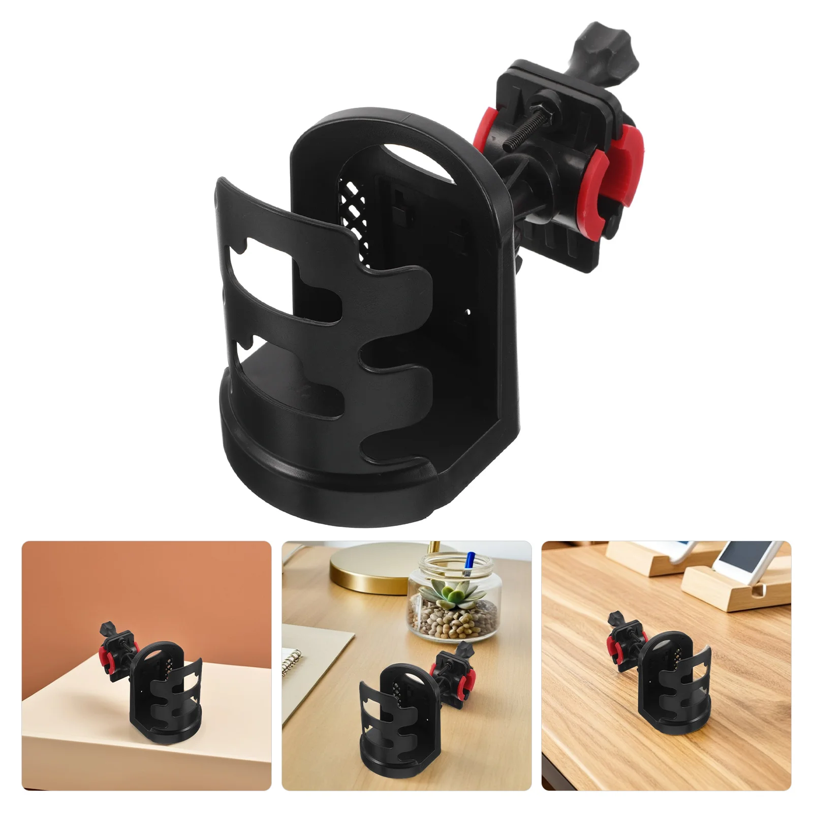 

Universal Mic Stand Cup Holder 36 Rotating Adjustable Clamp for Home Studio and Live Performances Cup Holder for Mic Stand