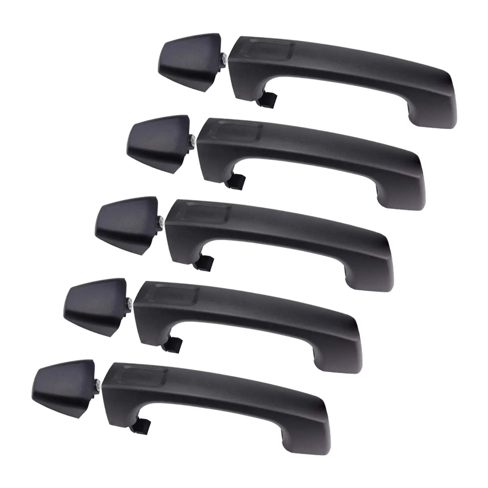 

5Pcs Door Handle Replaces Black High Performance 25957911 for Hummer H3