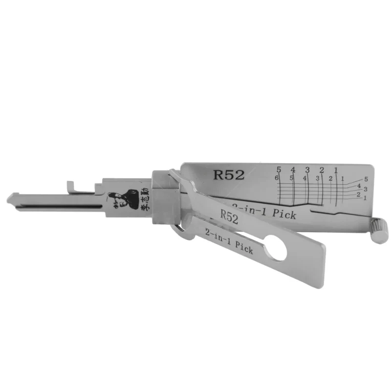 R52 R52L Lishi 2-in-1 For Mexico For Phillip Brand Of Locks Home Door Civil Lock Picking and Key Reader Professional