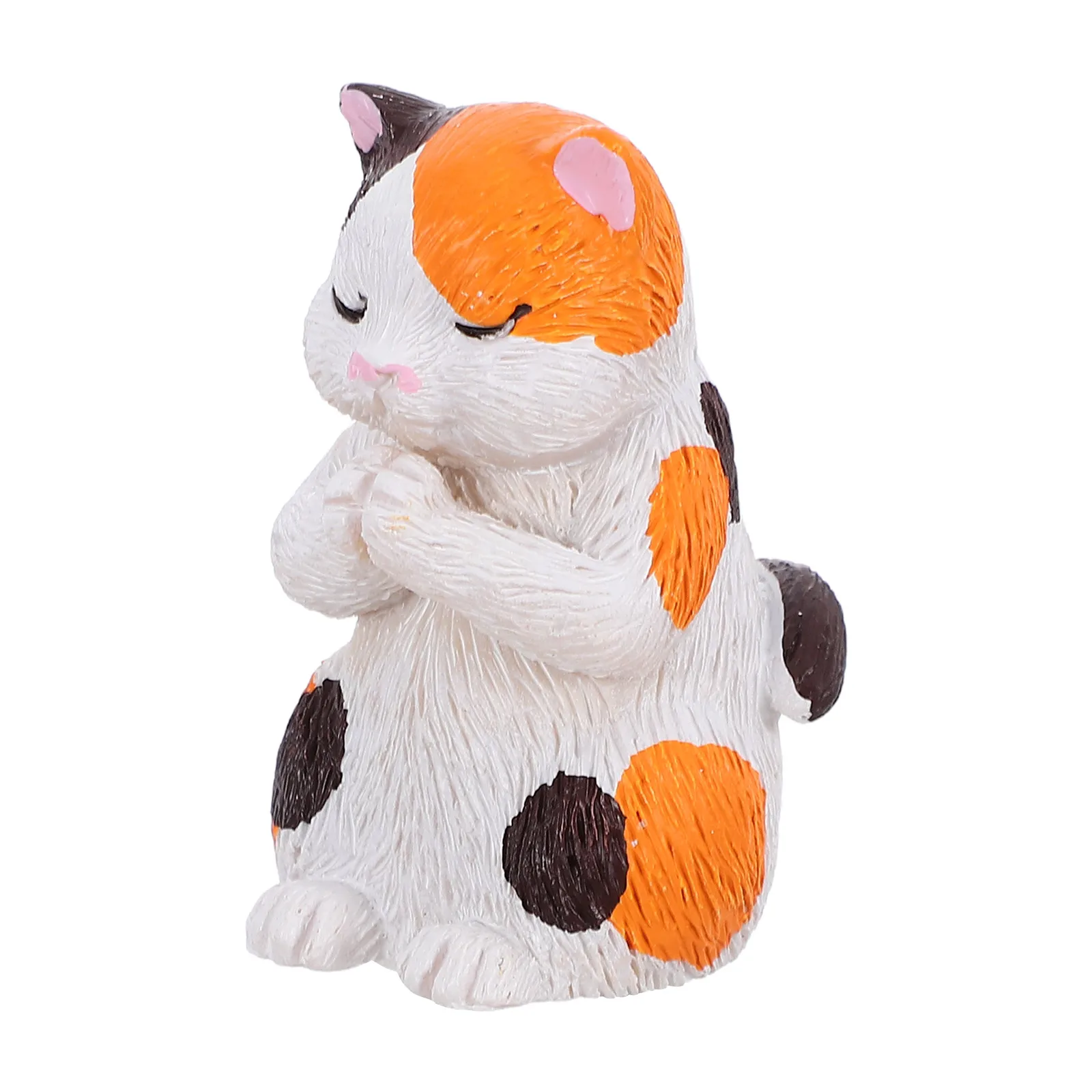 

Micro L Animals Mini Animals Home Decor Mini Resin Statues for Garden Yard Outside Small Figurines Desk Accessories