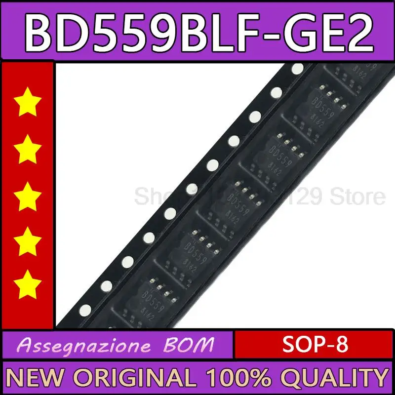 5PCS BD559 BD559BLF-GE2 sop-8 New original ic chip