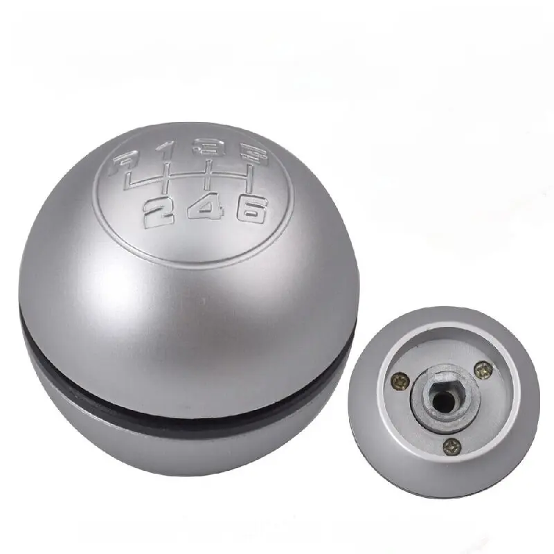 Manual 6 Speed Gear Shift Lever Knob Silver for Alfa Romeo Giulietta 2010-2020 50294565