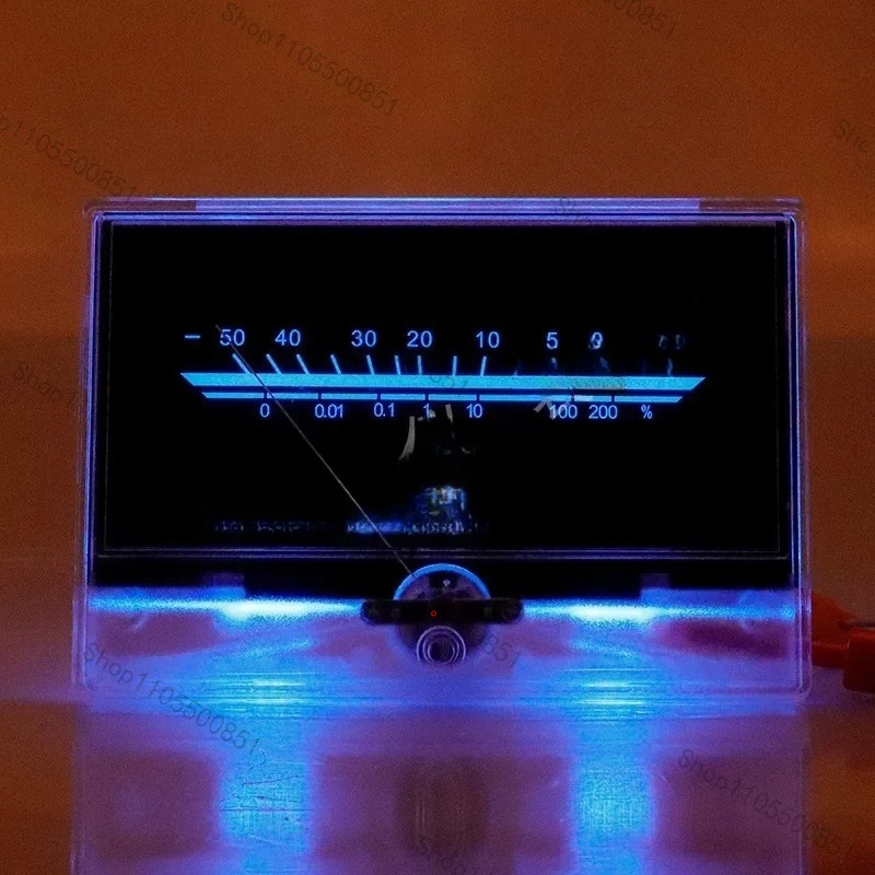 High Precision VU Level Meter Amplifier with Backlight Audio Meter P-134 Gallbladder Machine Fever DB Meter Head