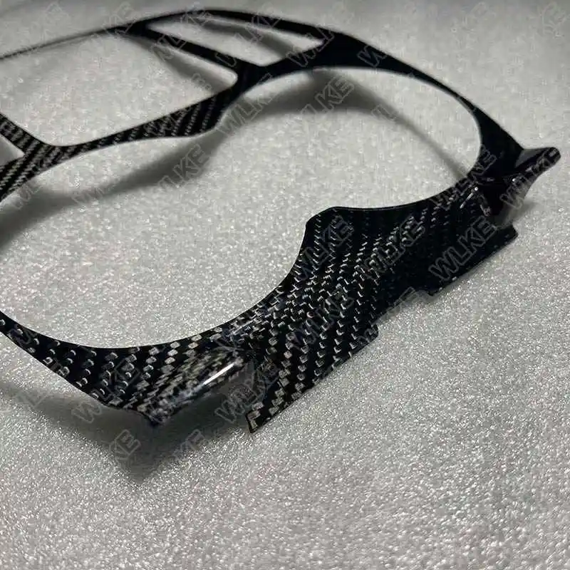 كامل الكربون والعتاد التحول لوحة وحدة التحكم حامل الكأس غطاء الكسوة لمازيراتي جران توريزمو GC GTS MC 2008-2019 #4