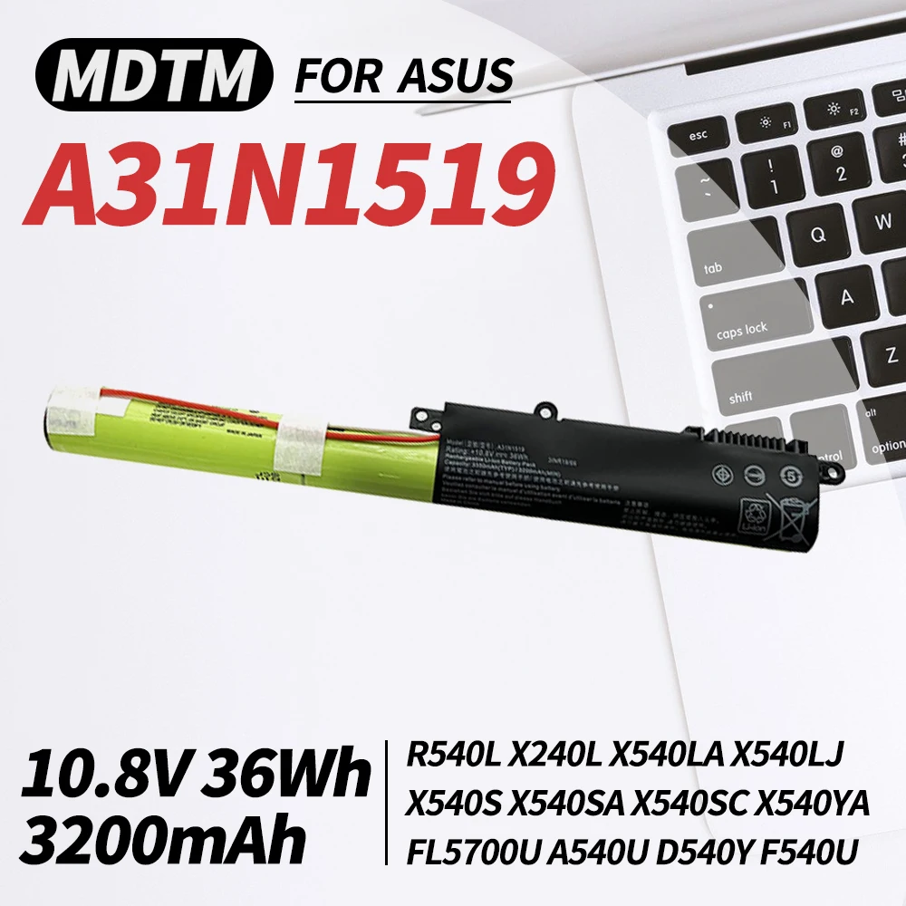 

Аккумулятор A31N1519 для ноутбука ASUS X540LJ X540SA X540SC X540YA R540SA R540L X540 X540S X540L X540LA