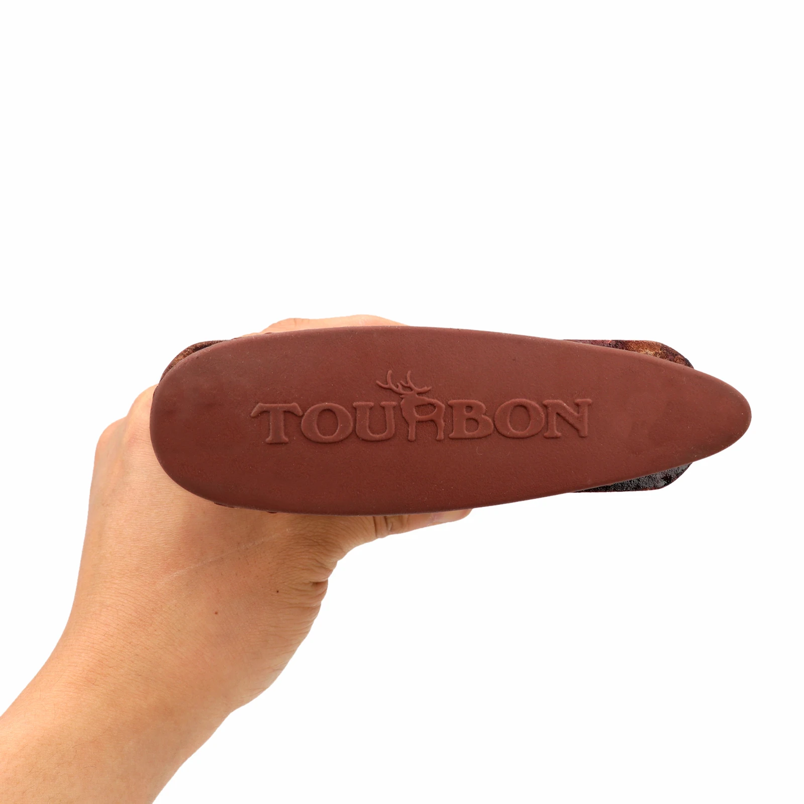 Tourbon Săn Bắn Phụ Kiện Súng Trường Cao Su Buttstock Miếng Lót Bắn Chống Trơn Trượt Giật Miếng Lót 2 Cái Nâu Đen Cho Chụp Hình