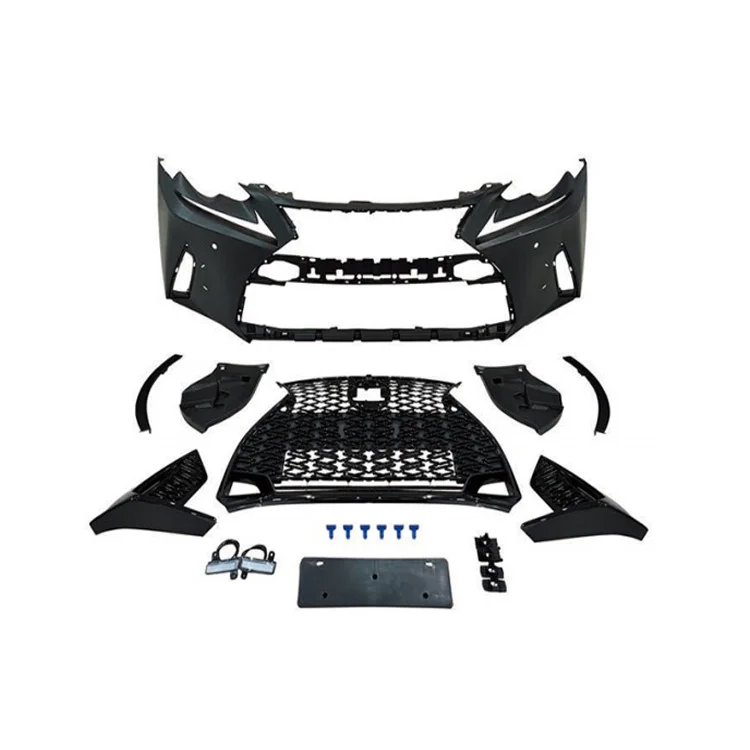 

Factory Sales PP Car Body Kits F-sport Style IS250 Front Bumper With Grille Body Kit for Lexus IS Is250 2013-2016 Update 2021