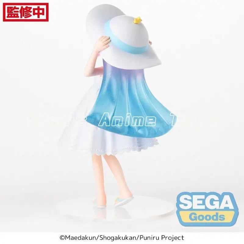 

Original SEGA Luminasta Puniru Is A Kawaii Slime Puniru Cute Punilu in The Cool Summer Resort Animation Figures Toys Collection