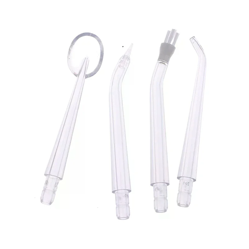 4Pcs/set Replaceable Oral Dental Nozzles For Oral Irrigator Dental Water Jet Mouthwash Flosser
