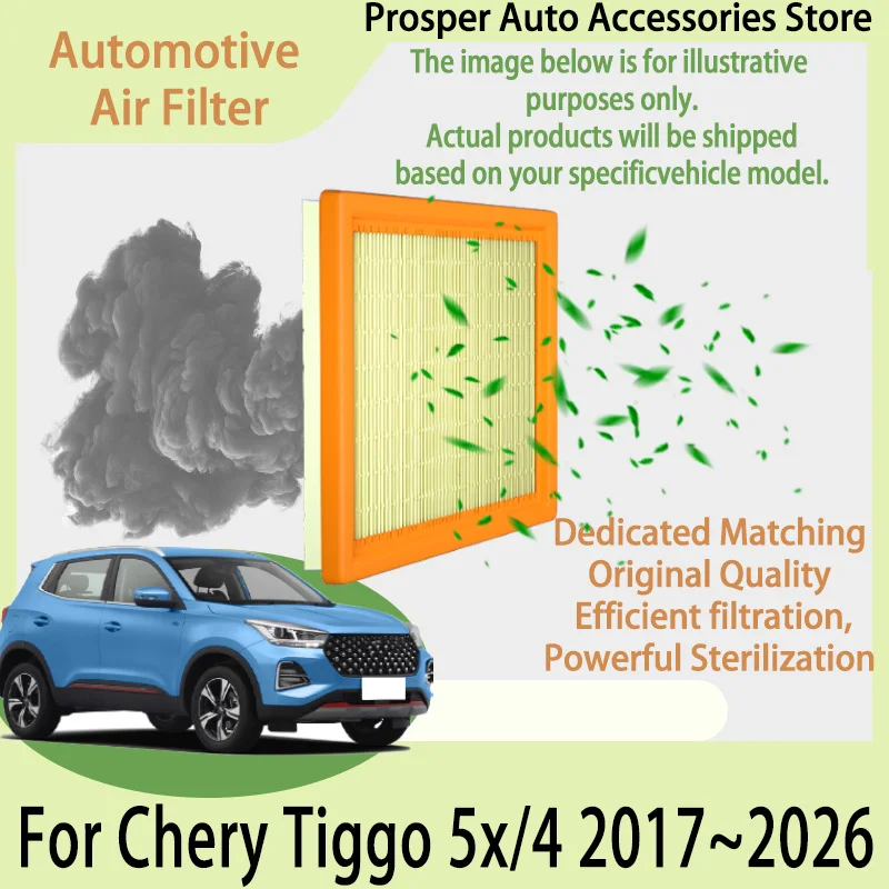 

Cars Engine Air Filter Car Parts Air Intake Element For Chery Tiggo 5x/4 2017~2026 2025 1.5T Carbon Cabin Filter Kit Auto Spare