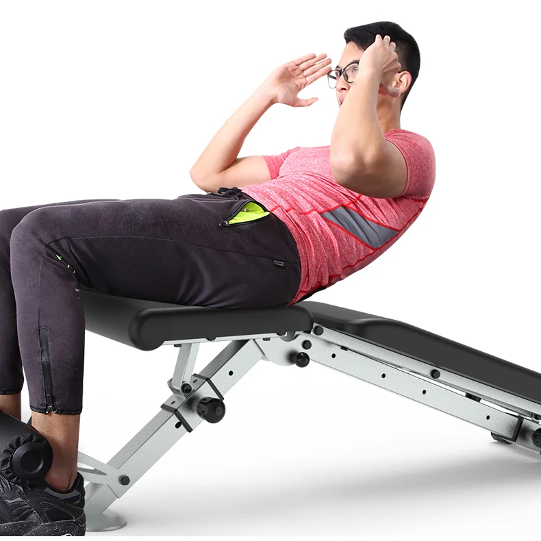 Factory Wholesale Utility Adjustable Weight Multi-Purpose Incline And Decline Bench Press For Gym Equipment Whole Body Workout