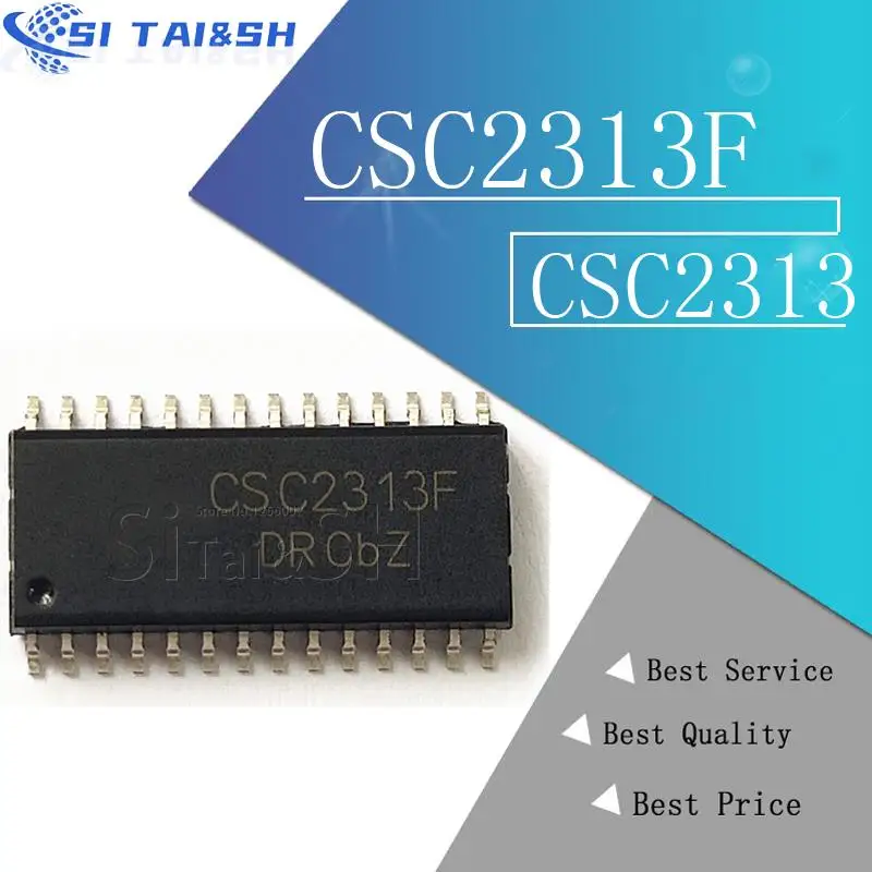 5pcs/lot RSM2313-G CSC2313F Stereo Sound Processor New Original CSC2313 Sop28