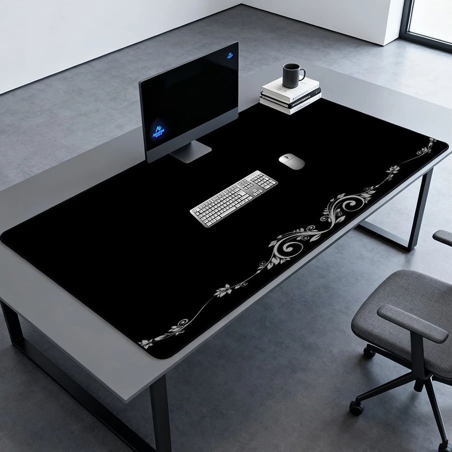 

1100x600 Moisepad Desk Accessories Computer Carpet Black Mouse Mat Xxxl 1200x600 Mousepad 1400x600 Pc Table Gaming Mats Rubber