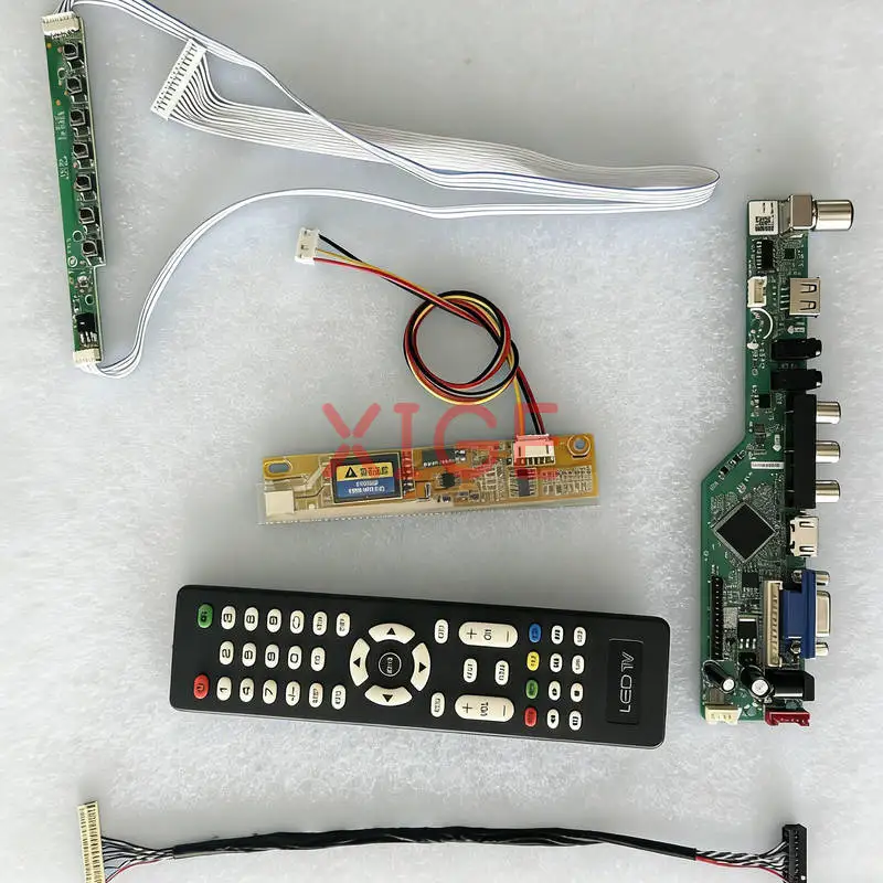 

Для LQ154K1LA LTD154EX0 QD15TL07 LQ154K1LB комплект платы контроллера привода экрана 1CCFL 30-контактный LVDS 1280*800 1280x800 USB + AV + VGA + HDMI