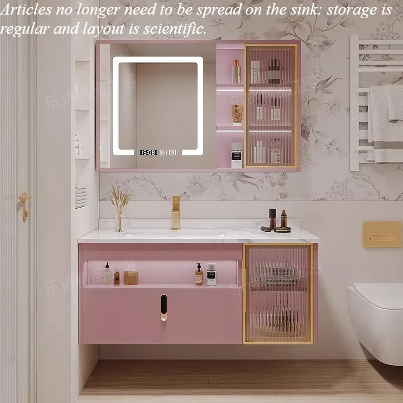 Corner Bathroom Cabinet Organizer - close-up view