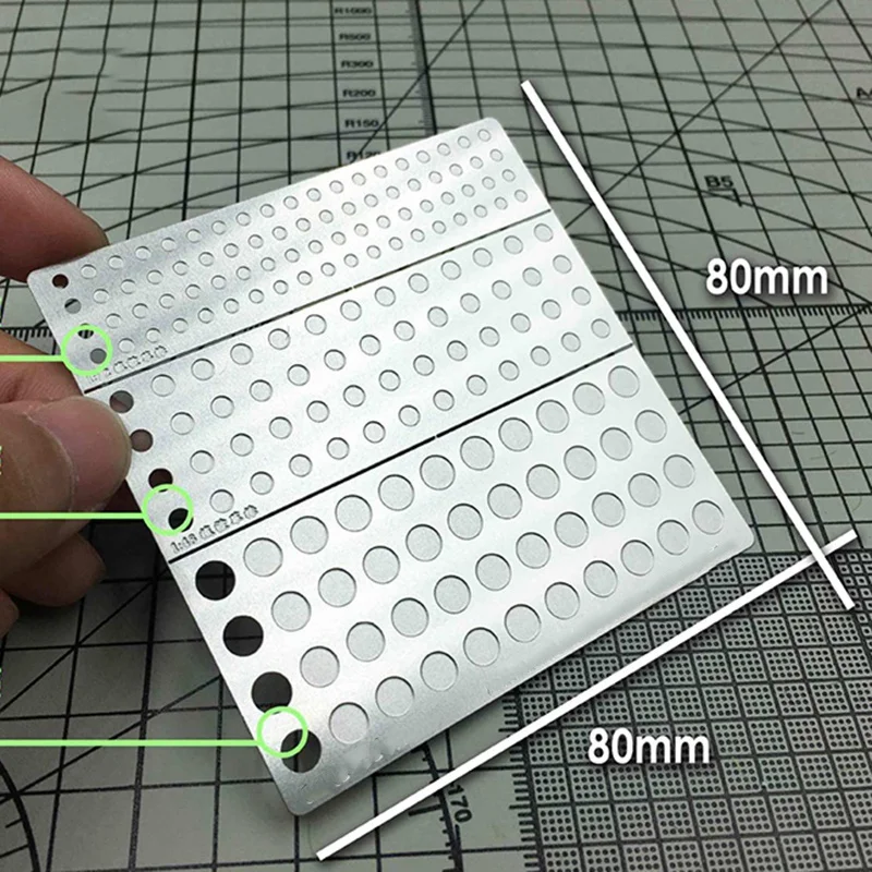 1/72 1/48 1/35 Scale Static Grass Planting Template Tool For Electrostatic Flock Applicator Scene Sand Table