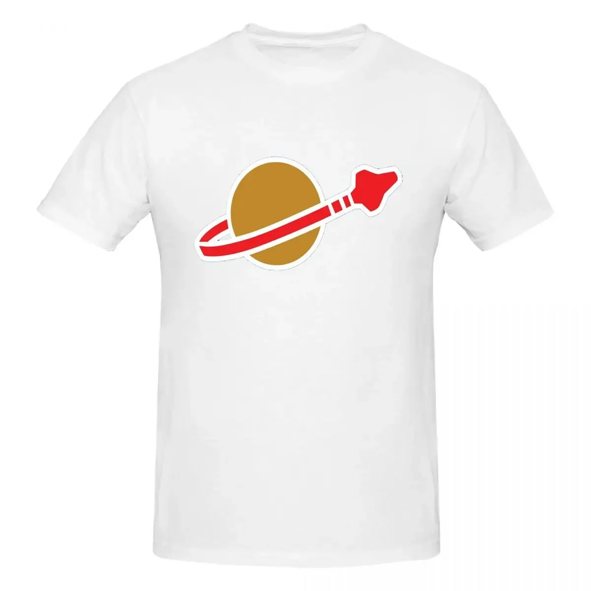 NONE Klassische space logo 100% baumwolle t-shirt männliche klassische t-shirts männer rundhals kurz ärmel S-6XL 5