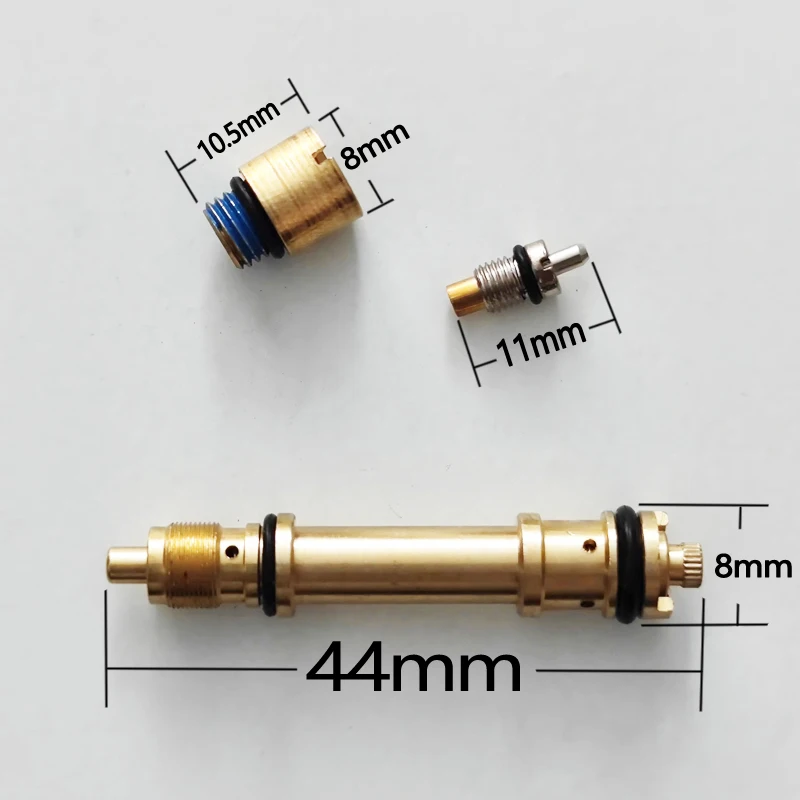 New Arrived Brass Copper Cup Base/Core/Gas Valve Metal Body Kit For Dupont Ligne 2 Lighter Repair Service Replace Lnner Part