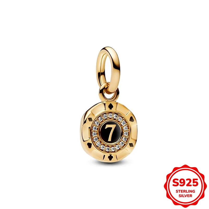 2026 Neuheiten: Vergoldete 925er Silber-Anhängerperlen für 3mm Armbänder und Halsketten – Luxuriöser DIY-Schmuck für Damen – Heiß begehrt