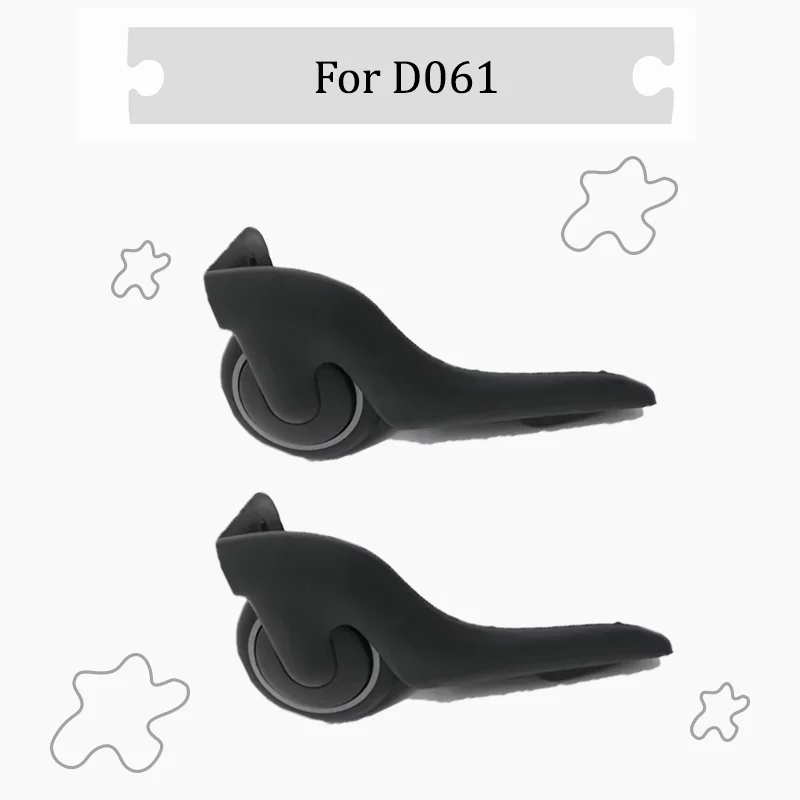 

For D-061 Luggage Replacement Parts Kit (Fixed Wheels) Vertical Roller Assembly Front Steering Wheel Luggage Accessories