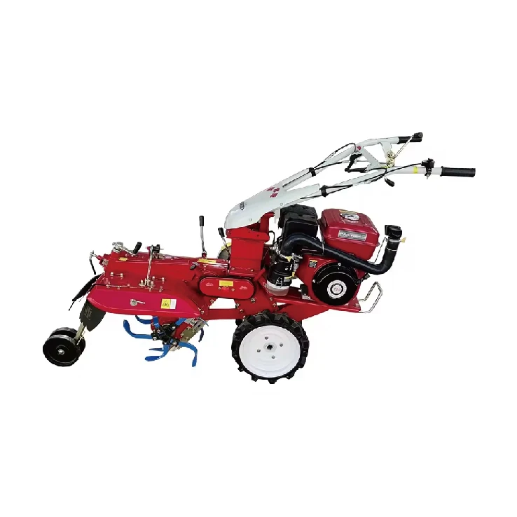 Small Plow Micro Tiller Diesel Propelled Agricultural Ditcher Agricultural Fuel Farming Machinery Strawberry Ditching Machine