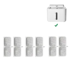 6/12 pcsCat Water Fountain Filter Replacement Filters for Wireless Sensor Cat Water Fountain Activated Carbon Filters 115*45*6mm