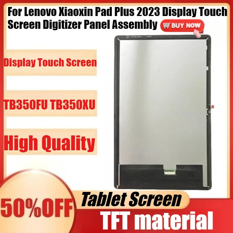 

Новый TFT LCD-дисплей TB350FU TB350XU TB350 для Lenovo Xiaoxin Pad Plus 2023: сенсорный экран в сборе