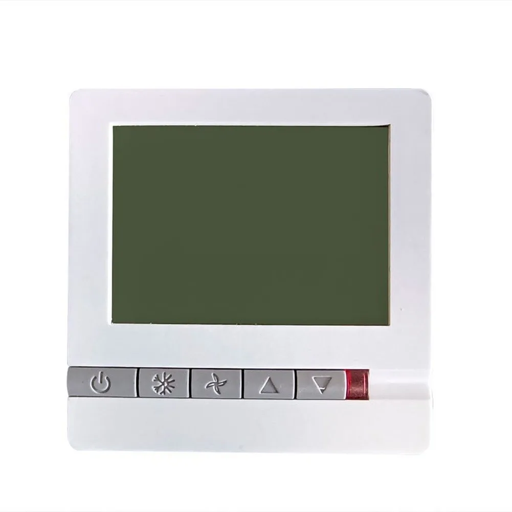 Thermostat Panel Switch for Central for Air Conditioning Systems with Ventilation Function and Precise Temperature Regulation