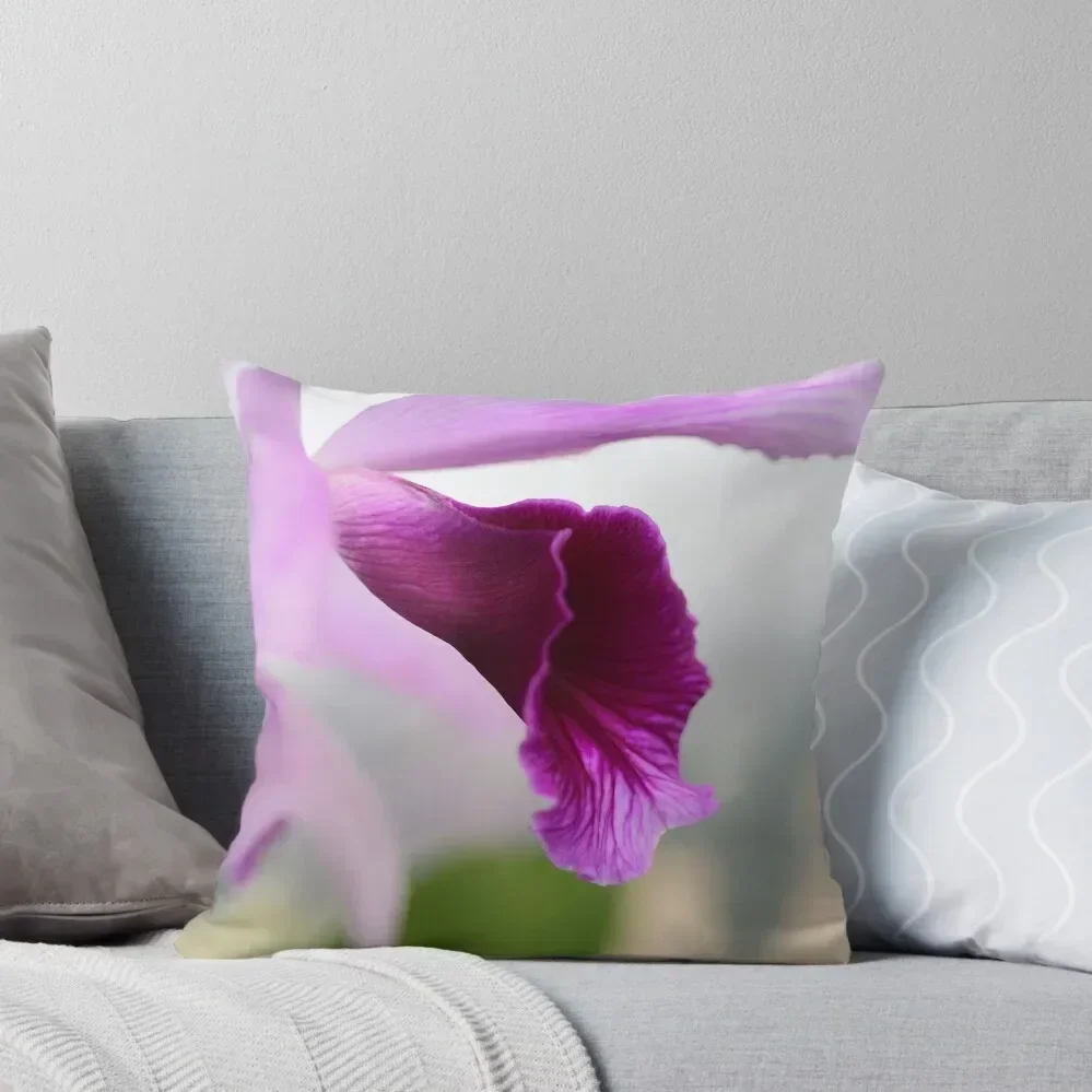 

an Orchid in magenta Throw Pillow Couch Cushions Anime Luxury Pillow Case Decorative Cushions For Luxury Sofa pillow