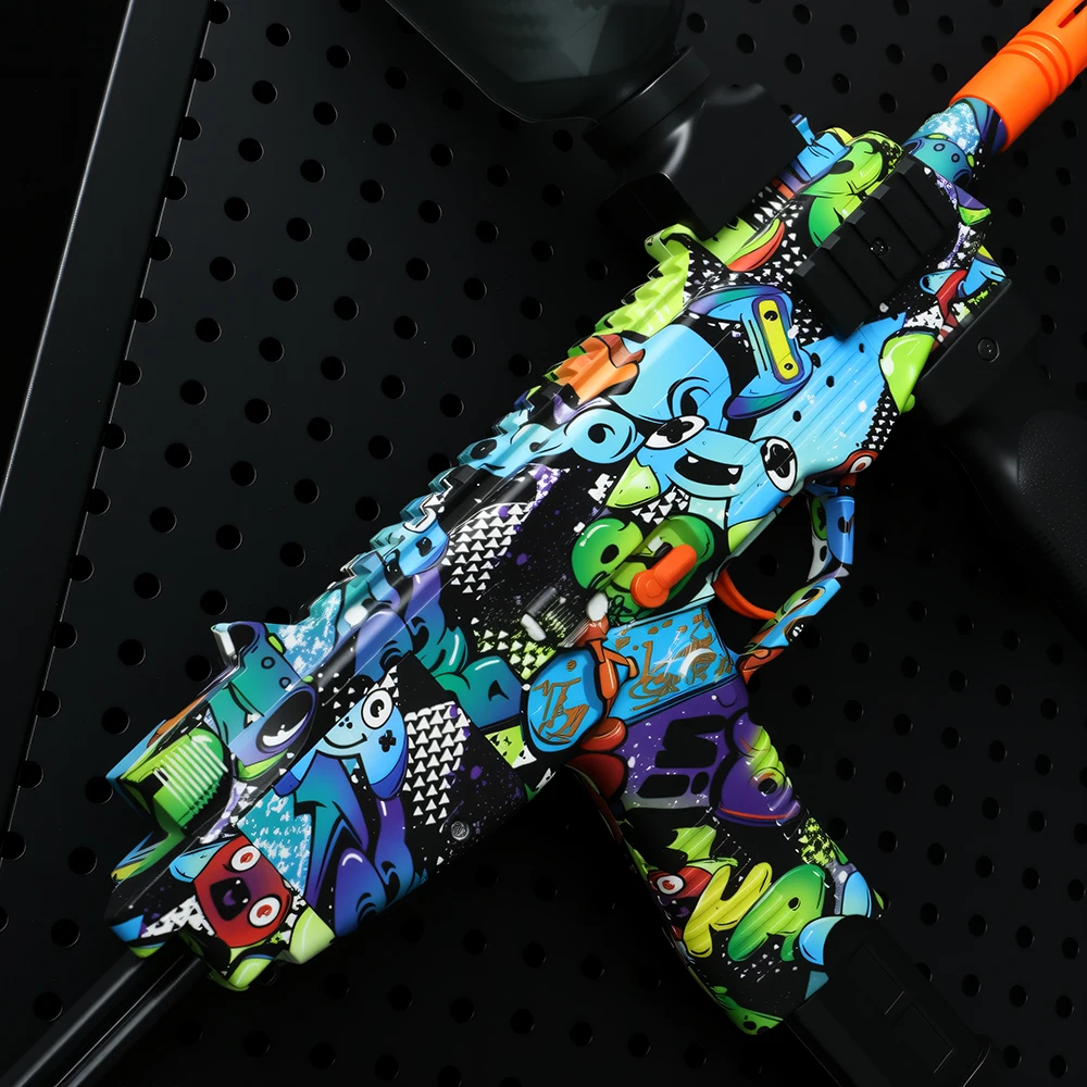 ジェルボールブラスターセット - 充電式屋外戦闘玩具、14歳以上のティーン向け、男の子と女の子へのギフトに最適 (ジェルビーズは含まれません）