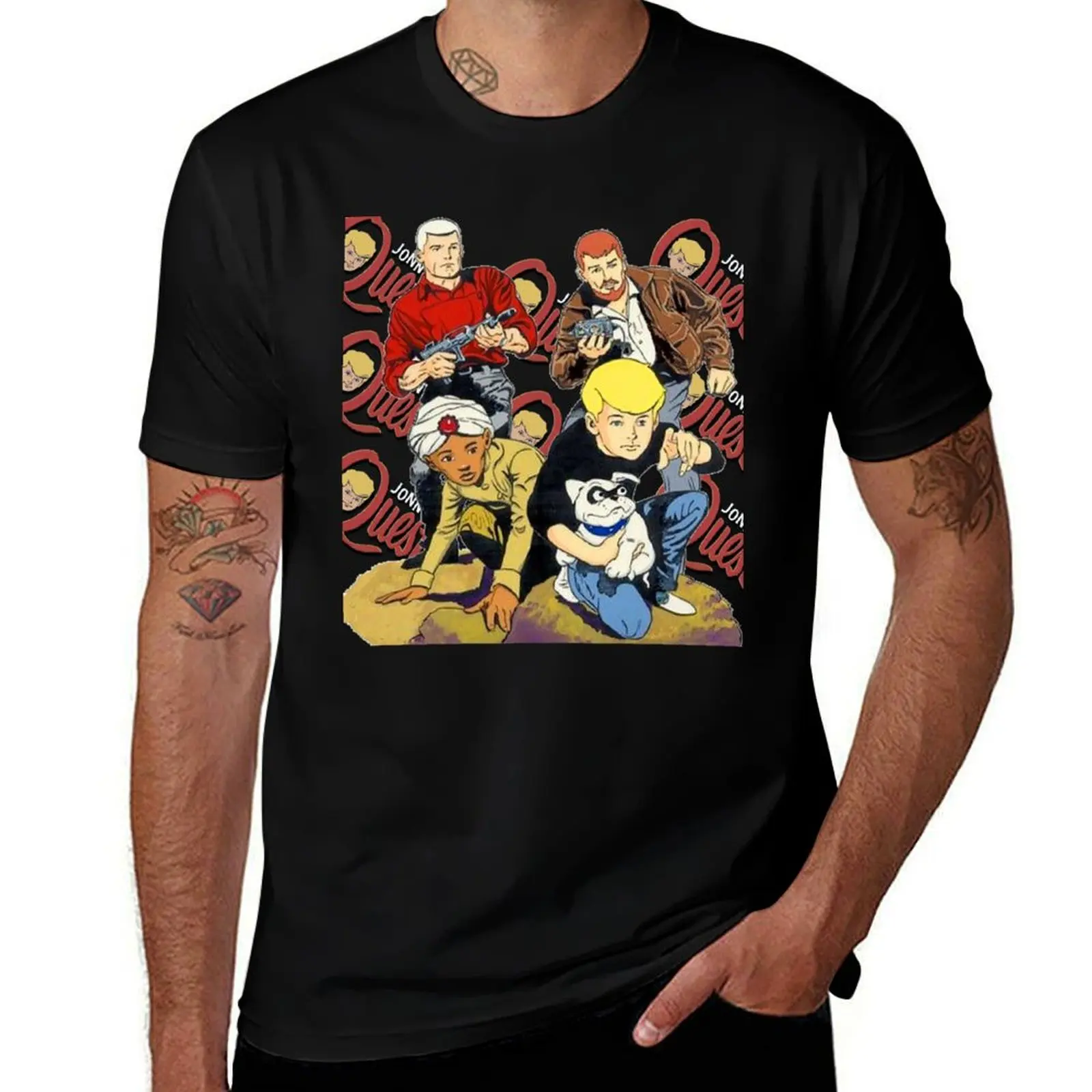Jonny Quest T-Shirt man t shirt graphic T-Shirt