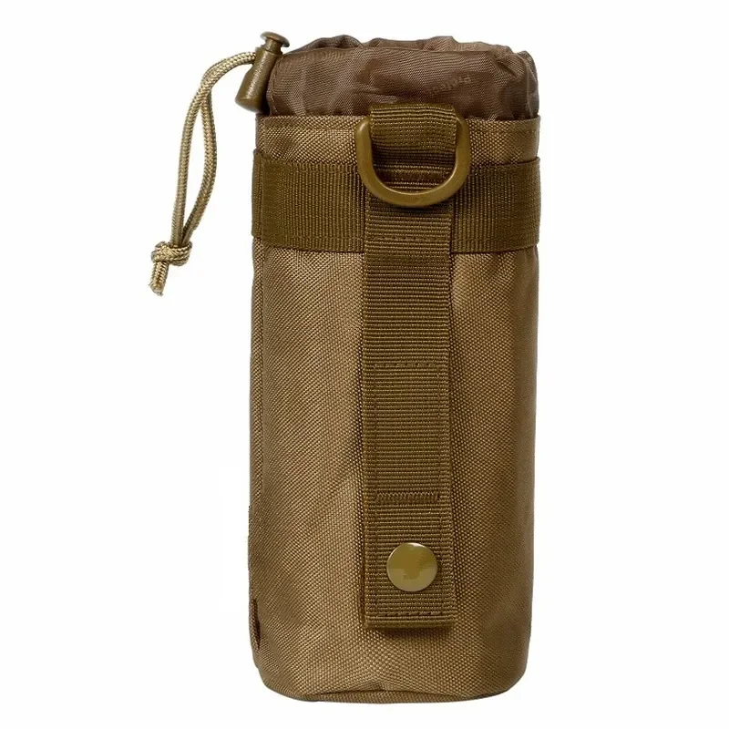 Portabotella MOLLE con cordón para botella de agua, camping senderismo - imagen 3