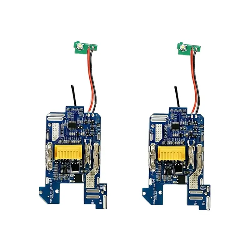 AB34-2PCS Battery Protection Board For 18V BL1830 BL1840 BL1850 Packs With LED Charge Level Indicator 9A Fast Charging