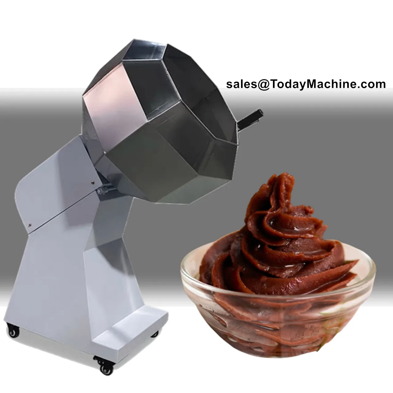 

Automatic Snack Seasoning Peanut Nuts Food Flavoring Mixer Octagonal Machine