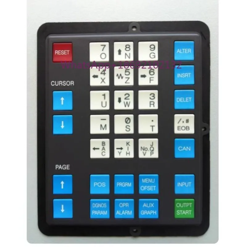 A98L-0001-0518#M 02 A98L-0001-0518 0M CNC HMI Membrane Keypad Buttons for Fanuc Machine Operator Panel