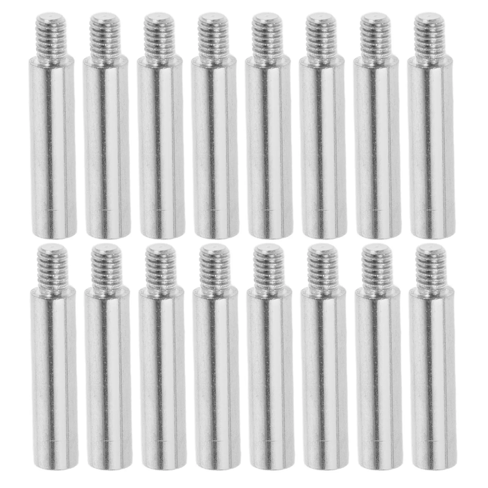 16Pcs Music Box Extender Set Metal Spindle Extension Rod DIY Musical Movement Replacement Parts Music Box Mechanism Repair