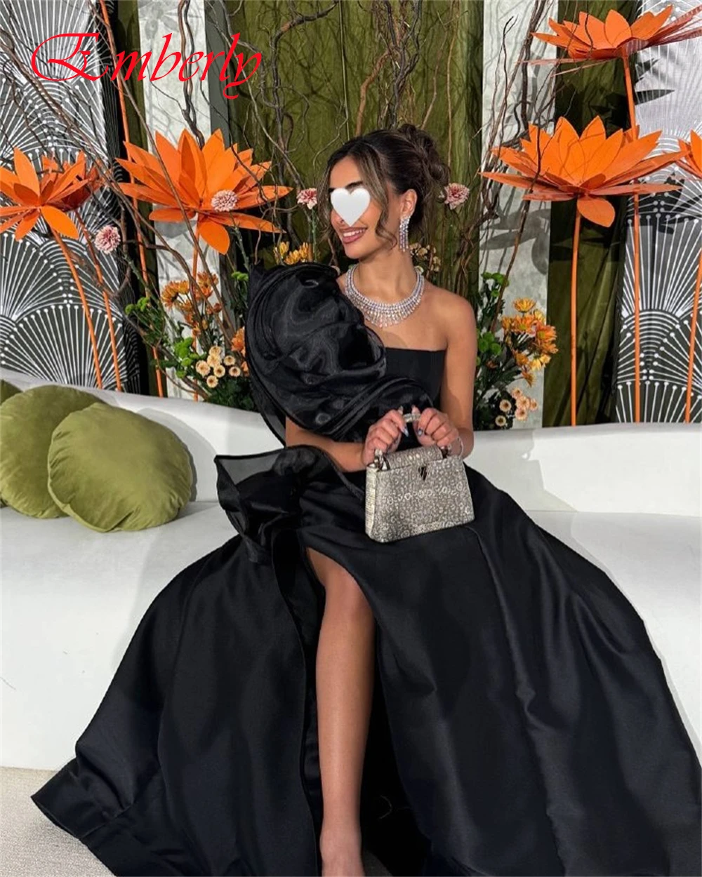 Атласное вечернее платье трапециевидной формы с разрезом на одно плечо, вечерние платья для выпускного вечера, изысканные платья для особых случаев