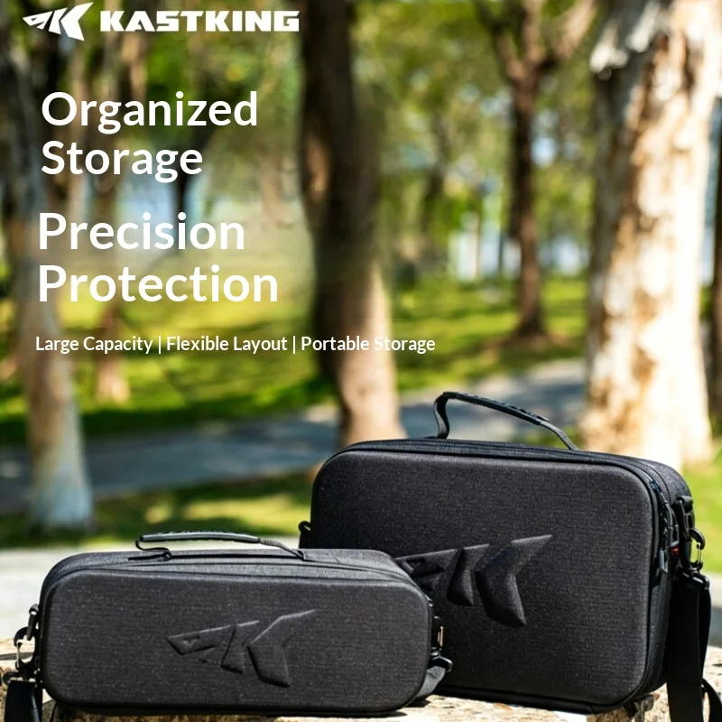New product KastKing Large Volume Fishing Reel Bag Lure Tackle Storage Case for Spinning Baitcasting Reels