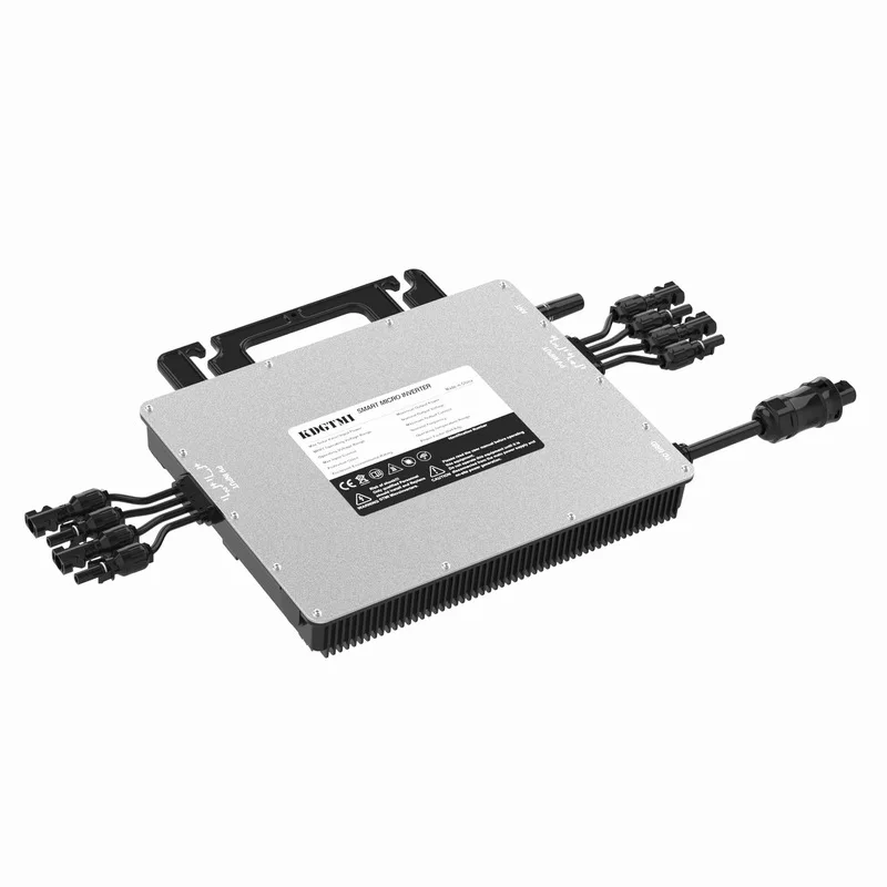 2000W Triple Output Grid Tie Solar Micro Inverter 92.7% Efficiency MPPT Tracking DC AC  Balcony PV Power Generation Device