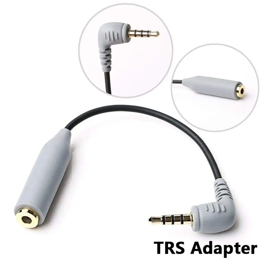 

Creative 3.5mm for Rode Replacement SC4 Microphone Microphone Cable Convertor TRS Adapter Consumer Electronics