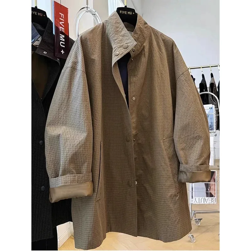 

SuperAen Blazer Women's 2025 New Niche Design Lace-up Retro Loose Blazer Coat