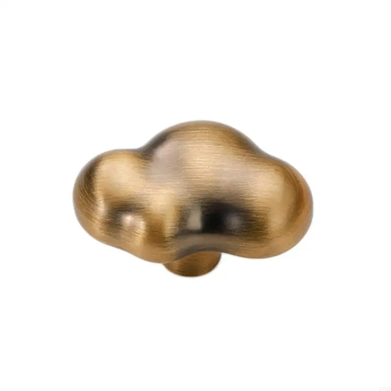 Rounded Cabinet Knob Single-Hole Pull for Drawers, Wardrobes, Bathroom Cabinets and Indoor Furniture Update for Home Use 87HA
