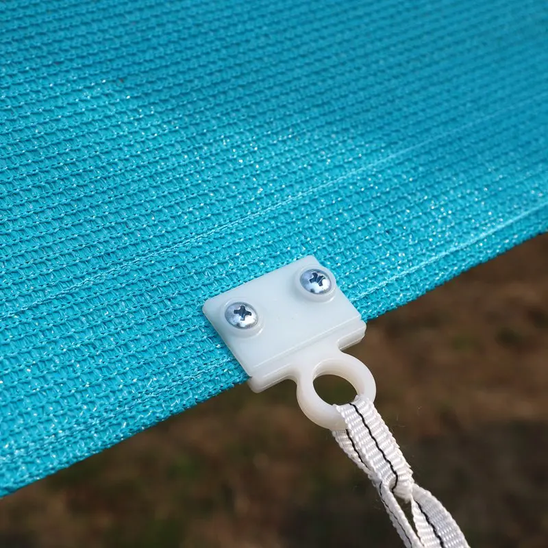 Garten-Sonnenschutznetz, Outdoor-Sonnenschutz, Schattennetz, Pool-Schattierung, Baldachin, Camping-Markise, Sonnenschutz mit verstellbarer Schnalle – Detail 29